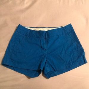 Blue J. Crew cotton shorts